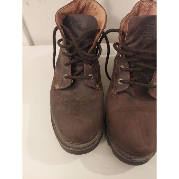 American Eagle Chukka Boots Mens 12 Brown Leather Combat Hiking Work 4000 main image 7